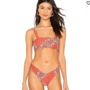 WeWoreWhat Rosy Top in Bandana Rooibos